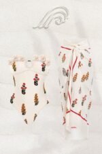 Agatha Cut-out Floral Two-pieces Swim Set