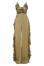 Agnes Ruffle V-neck Jumpsuit - Image 9
