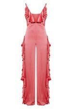 Agnes Ruffle V-neck Jumpsuit - Image 5