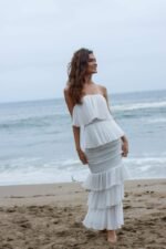Alexia Ruffle Tiered Maxi Dress - Image 3
