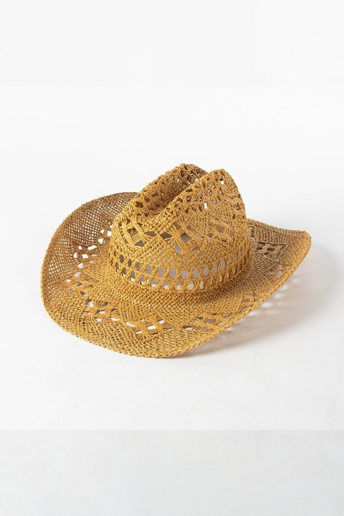 Althea Openworks Straw Hat - Image 7