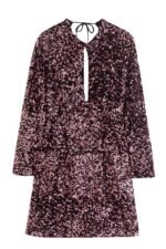 Amanda Velvet Sequin Mini Dress - Image 6