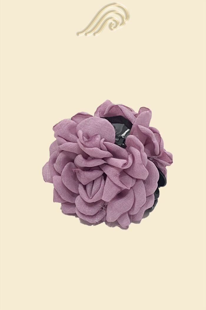 Antonia Handmade Rose Hair Claw - Image 5