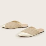 Apphia Woven Satin Slippers - Image 18