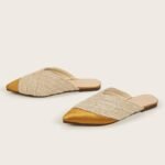 Apphia Woven Satin Slippers - Image 23