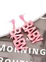 Baby Acrylic Drop Earrings - Image 3