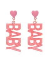 Baby Acrylic Drop Earrings - Image 2