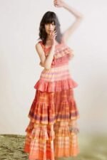 Bertina Printed Tiered Maxi Dress - Image 4