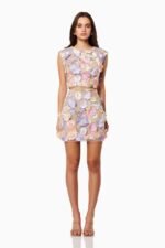Bianca Floral Embroidered Mini Set - Image 3
