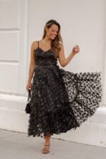 Blanche Butterfly A-line Midi Dress - Image 6