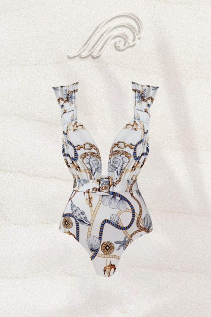 Britney Ocean Printed Two-pieces Swim Set - Image 3