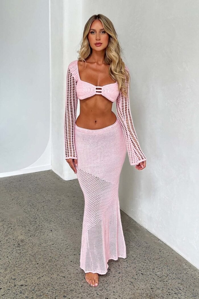 Brook Cropped Knit Set - Image 8