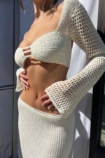Brook Cropped Knit Set - Image 4