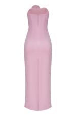 Claire Diamante Heart Strapless Maxi Dress - Image 7