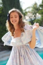 Clara Printed Ruffle Mini Doll Dress - Image 2