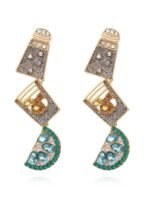 Cocktail Diamante Drop Earrings - Image 6
