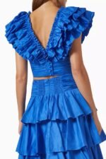 Cornelia Ruffle V-neck Tiered Set - Image 3