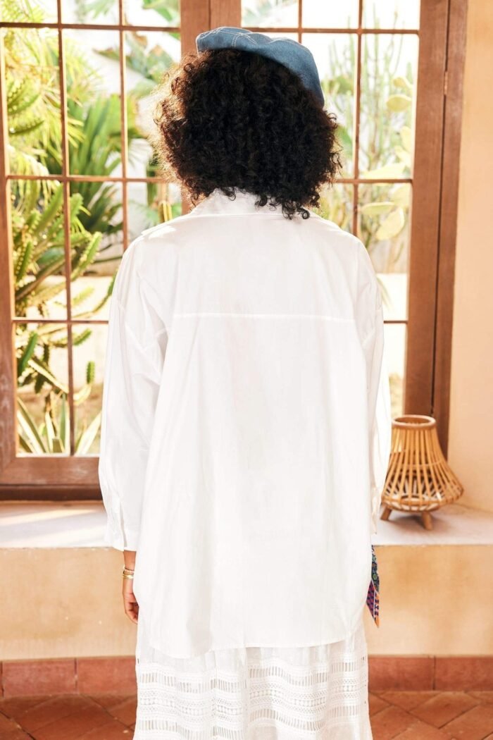 Courtney Embroidered Sequins Shirt - Image 6