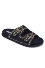 Cynthia Suede Two Band Sandals - Image 3