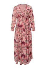 Dale Printed V-neck Tiered Maxi Dress - Image 7