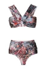Dana Printed Three-pieces Swim Set - Image 3