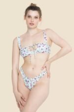 Deb Printed Lace-up Bikini - Image 3