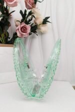 Diamante Embellished Acrylic Clutch Bag - Image 4