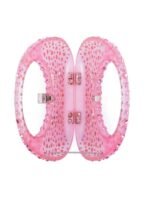 Diamante Embellished Acrylic Clutch Bag - Image 8