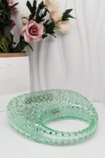 Diamante Embellished Acrylic Clutch Bag - Image 12