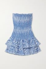 Dolly Embroidered Lace Strapless Mini Bodycon Dress - Image 7