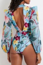 Dulcie Printed Ruffle Two-pieces Swim Set - Image 6