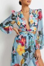 Dulcie Printed Ruffle Two-pieces Swim Set - Image 4