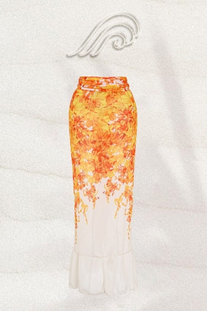 Effie Printed Ruffle Two-pieces Swim Set - Image 5