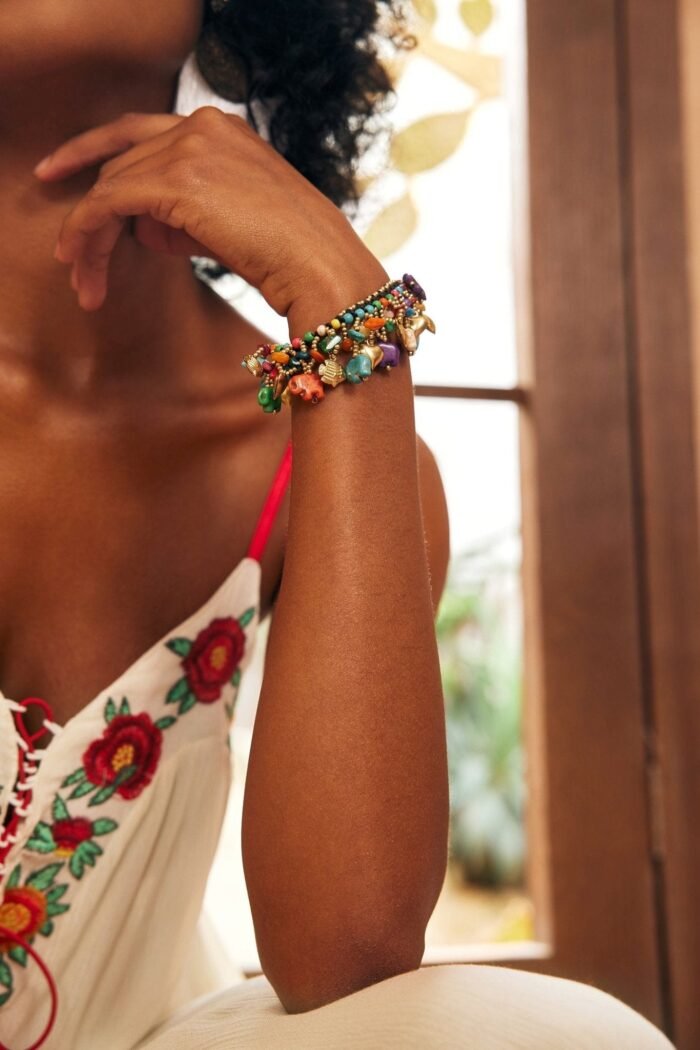 Elephant Retro Braided Bracelet - Image 2