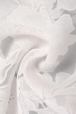 Elise Jacquard Ruffle Maxi Slip Dress - Image 6