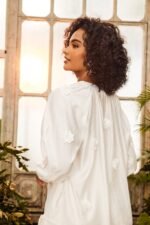 Ella Floral V-neck Blouse - Image 3