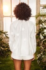 Ella Floral V-neck Blouse - Image 6
