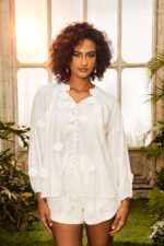 Ella Floral V-neck Blouse - Image 4