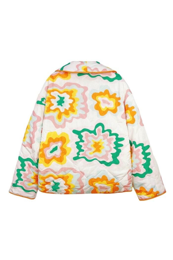 Elma Printed Quilted Puffer Jacket - Image 5