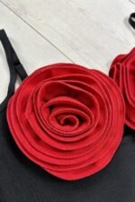 Emily Floral Bandage Maxi Slip Dress - Image 11