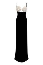 Emily Floral Bandage Maxi Slip Dress - Image 8