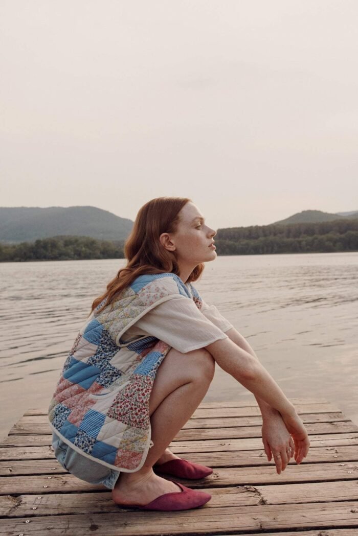 Enid Printed Convertible Quilted Jacket - Image 4