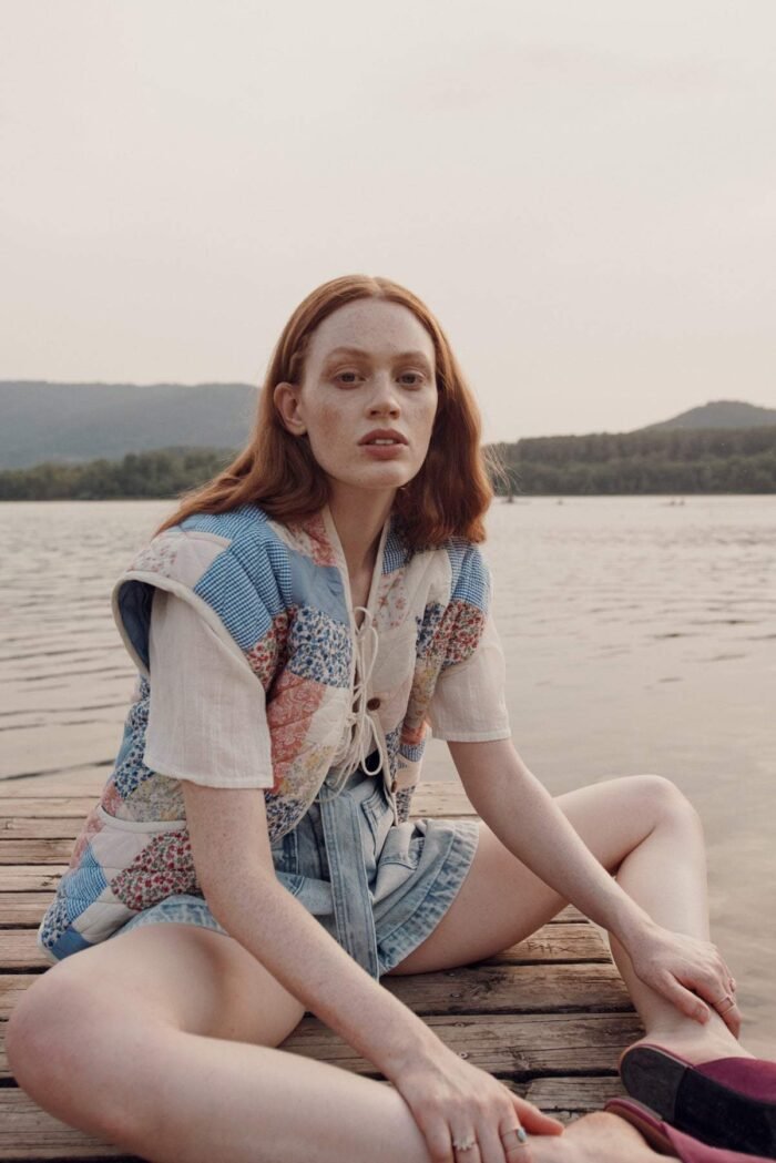 Enid Printed Convertible Quilted Jacket - Image 6