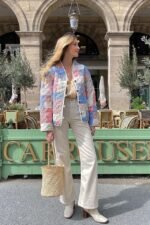 Enid Printed Convertible Quilted Jacket - Image 2