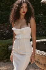 Erin Embroidered Lace Maxi Dress - Image 2