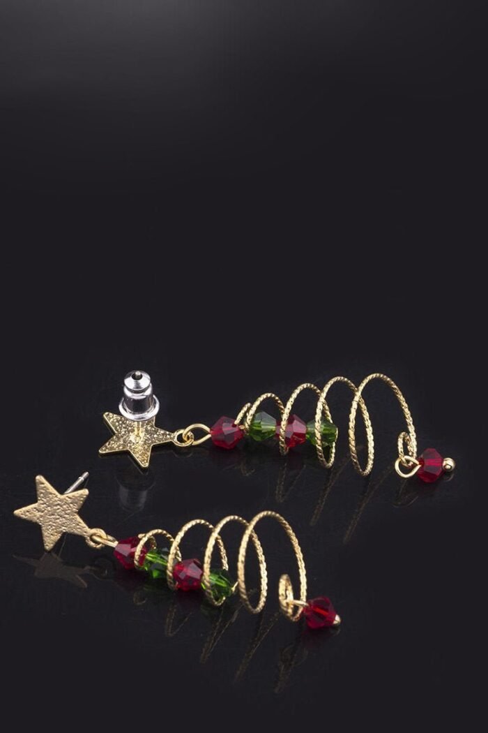 Eudora Christmas Tree Drop Earrings - Image 5