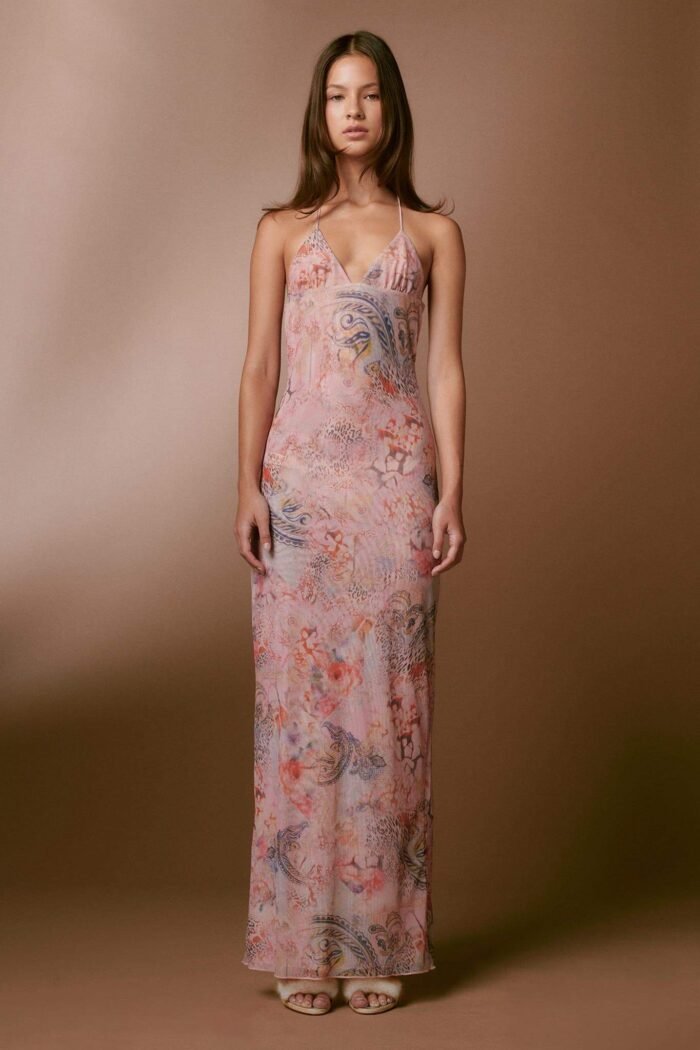 Eudora Printed Butterfly Maxi Dress - Image 2