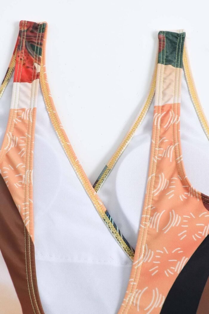 Eugenia Printed Cutout Two-pieces Swim Set - Image 6