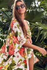Evade Floral Printed Two-piece Swim Set - Image 2