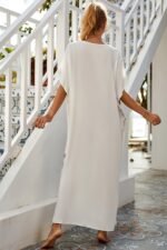 Gene Embroidered Maxi Kaftan - Image 6